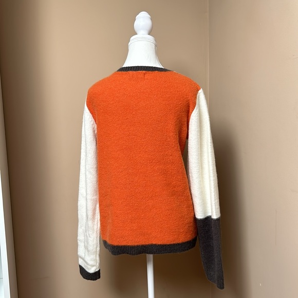 ROOLEE Wool Blend Colour-block Sweater - Picture 2 of 5
